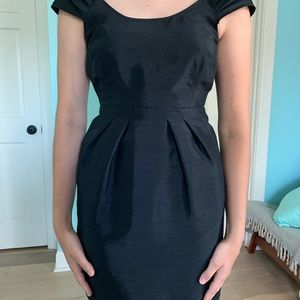 Banana Republic raw silk dress